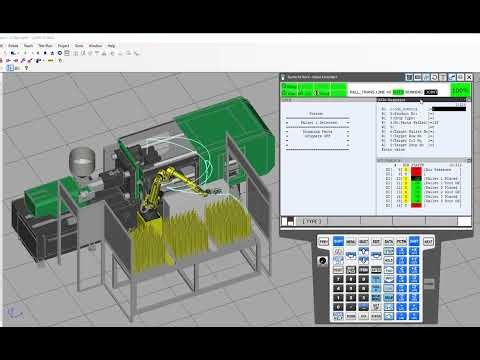 Fanuc Roboguide - 30 minute Demonstration used for Client proposal.