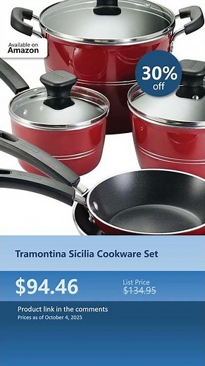 Tramontina Sicilia Cookware Set