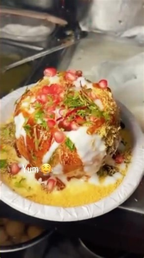 Street Style Raj Kachori 🤤🔥 | Crispy, Chatpata & Loaded Chaat
