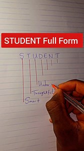 26K reactions · 1.6K shares | STUDENT Full Form | Tutor Precious | Facebook