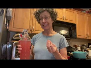 How to make Hibiscus-Ginger tea from fresh or dried Roselle (Jamaican sorrel) flowers