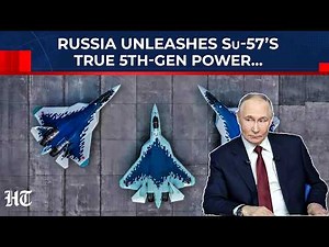 Russia Unlocks Full Su-57 Stealth Power With Game-changing Engine; Western Sanctions Failed? | Putin