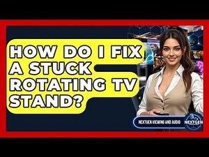 How Do I Fix A Stuck Rotating TV Stand? - NextGen Viewing and Audio