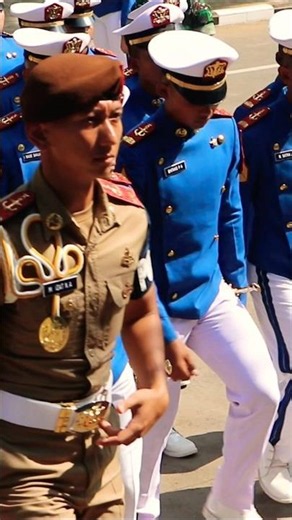 Military Academy Cadets Entering the Sapta Marga Field at Akmil Magelang - cadet uniform