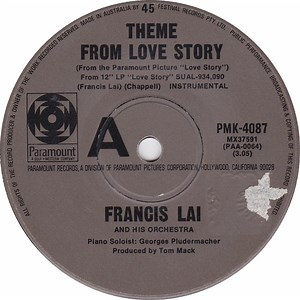 Francis Lai - Theme From Love Story