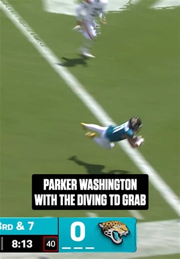 okay #parkerwashington!!! 🔥 #trevorlawrence #jacksonvillejaguars #nfl | parker washington
