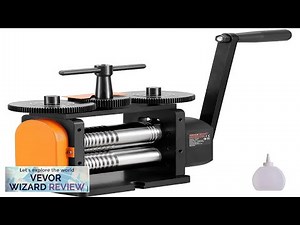 VEVOR Rolling Mill 2.24"/57 mm Jewelry Rolling Mill Machine 1: 2 Gear Review