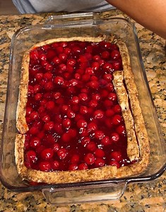 48K views · 871 reactions | fruit filled breakfast treat kim makes a yumm dessert using simple ingredients. | Charles Parks | Facebook