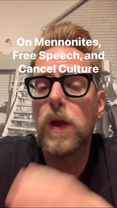 47K views · 601 reactions | Mennonites and “cancel culture” #mennonite #history | Andrew Unger | Facebook