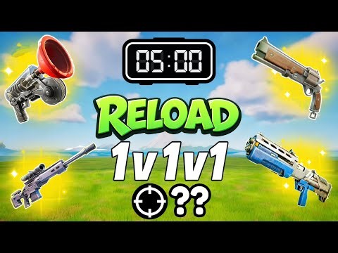 How Many Kills Can I Get In 5 Minutes? | 1v1v1 Reload