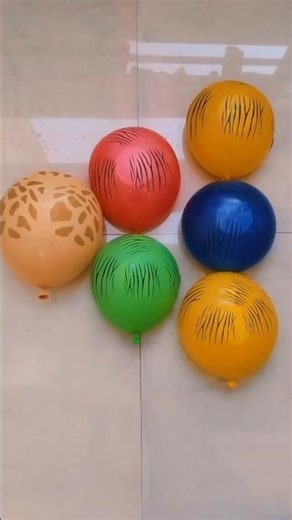 Balloon popping satisfying asmr sound #balloonpopping #satisfying #poppballons #kidsgames #funny