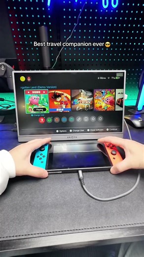 Best Travel Companion for Nintendo Switch 🎮 | Z3FC Portable Monitor