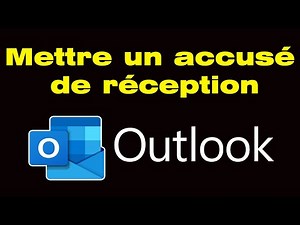 How to send an email with acknowledgment of receipt in Outlook