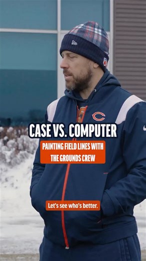Chicago Bears on Instagram: "Case Keenum: QB by day, grounds crew member by night"
