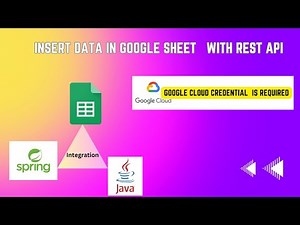 Google Sheet Integration With Spring Boot | Insert data into Google Sheet | Java | Part-5