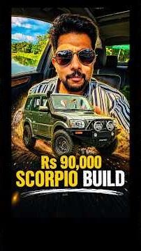 Mahindra Scorpio modified off-road 4x4 suv #modified #mahindra #mahindrascorpio #viral #offroad
