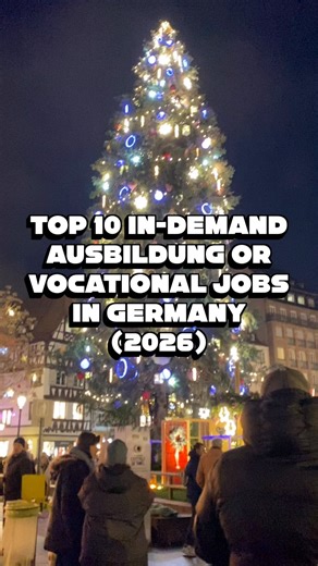 Here’s a *current overview of the most in-demand Ausbildung (vocational training) professions in Germany for 2026 — based on labor market trends, employer needs, and skill shortages. While exact rankings can vary by region and source, the list below reflects the fields where trainees are most likely to find apprenticeships and strong job prospects after completion: #Ausbildung2025 #LiveAndWorkInGermany @highlight | Jhocy Madriaga