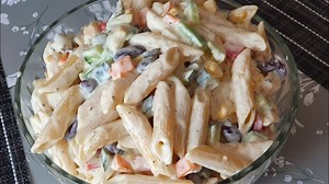 Easy-to-Make Creamy Pasta Salad