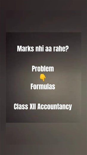 class xii accountancy formulas #boardexampreparation #accountancy #class12 #boardexam2026