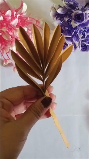 Brown paper flower ideas ❤️, brown paper craft, #brownpapercraft#diy #papercrafts