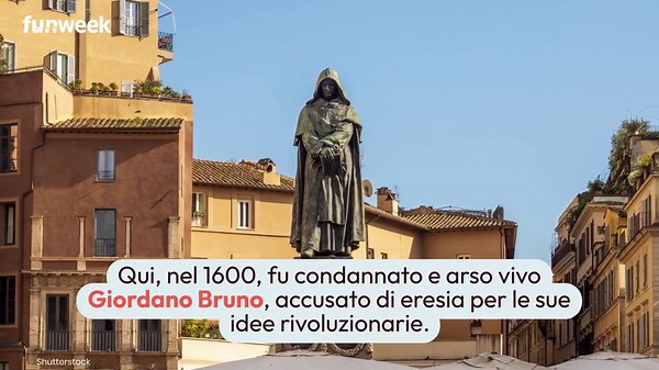 L'unica piazza di Roma senza chiese affacciate: il mistero dietro Campo dè Fiori