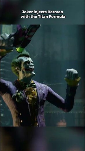 Joker Injects Batman With Titan | Arkham Asylum #shorts