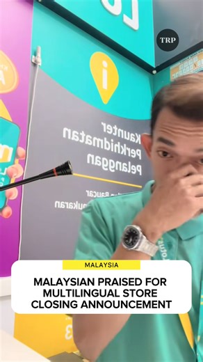 A fine example of how multilingualism bridges communities in our country. 🎥: @rahim_razak via TikTok | The Rakyat Post