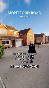 18K views · 106 reactions |  Now Reduced Beautiful, upgraded 4 bedroom family home with a loft conversion ⭐️ Montford Road, Worksop  NEW PRICE £325,000 Get in touch today! ☎️ #housetour #propertytour #reduced #house #worksop | Kendra Jacob - JBS Estates | Facebook