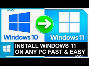 How to UPGRADE from Windows 10 to Windows 11 on ANY PC (NO FORMATTING, NO REQUIREMENTS) – 2026