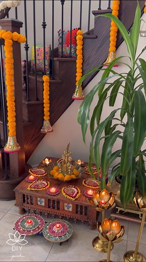 Last year I shared how I used the Christmas bells turned into Diwali danglers. Let’s make more festive version of those bells this year. Christmas bells are easily available this time of the year everywhere. Make the best use of them to hang them on the stairs or around your fireplaces for glaming up your decor. The patches and laces used here are from @Neha Saxena. Stay tuned for this entire week full of Diwali DIY’s here. See you around! #christmasbells#diwalidecorations#diwalidecor#indianfest