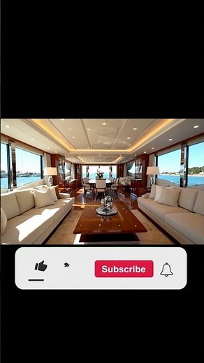 Inside the $10 Million Luxury Yacht | Ultimate Interior Tour 2025 #shorts