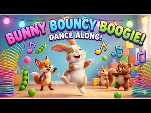 Bunny Bouncy Boogie! 🐰 Fun Dance Song for Kids | Action Nursery Rhymes by Fun Toons