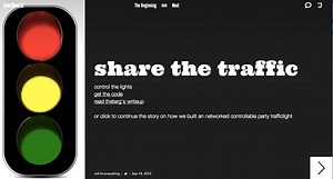 Share the Traffic mini-site #piday #raspberrypi @Raspberry_Pi