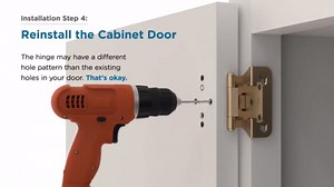 Amerock | Cabinet Hinge | 3/4 in. (19 mm) Door Thickness | Full Inset | Full Wrap | Ball Tip | Matte Black | Kitchen Cabinet Door Hinge | Single Hinge | Functional Hardware