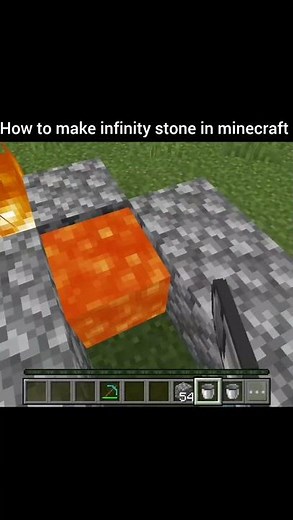How to make infinity stone in minecraft ♾🤔#minecraft #minecraftshorts #viral #viralshorts #ytshorts