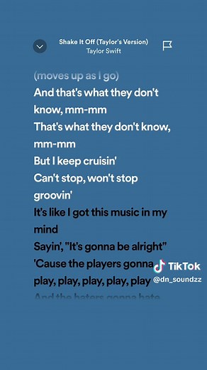 Shake It Off Taylor Swift Full Song Lyrics