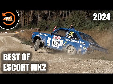 Best of Ford Escort MK2 Rallying 2024 | Pure Sound Crash & Action