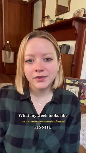 Getting your degree while working full time is all about balance. Here’s one way to make it work! #typicalweek #mycollegelife #scheduletips #collegeschedule #onlinecourses #snhuonline #snhu #student