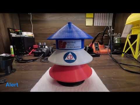 Mini Patriotic FS Model 2 Siren Overview and Test!