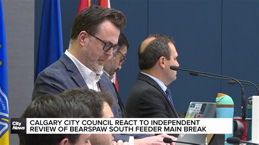 Calgary starting work on implementation plan following report into feeder main break