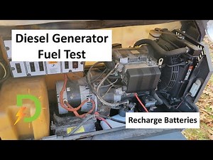 Using an old Light Tower to Charge Off Grid Batteries
