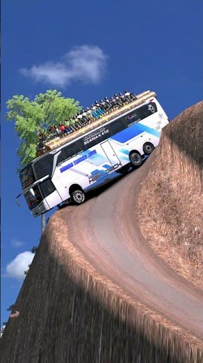 Driving on the World's Most Dangerous Roads #191 #eurotrucksimulator2