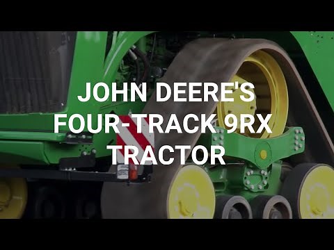 Video: We test John Deere's four-track 9RX tractor