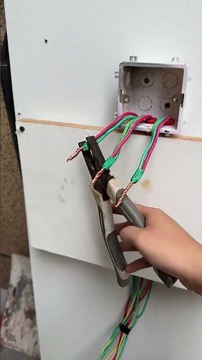 Electric Wire Cap Installation Process