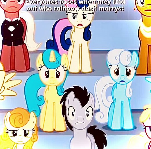 Rainbow Dash and Soarin MLP Marriage Scene Edit