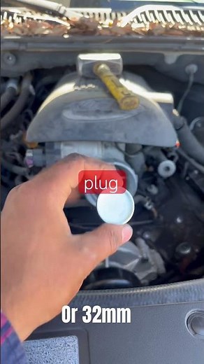 Chevy Tahoe LS Cylinder Head Freeze Plug Replacement Size #mechanic #diy #ls #chevy