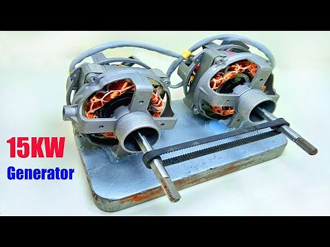 Free Energy Electric Generator 220v 15000w Fan coil magnetic Power in your home