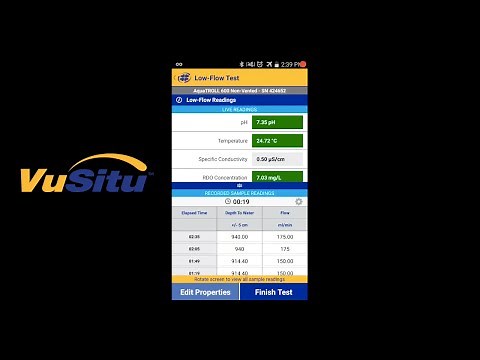 VuSitu Low-Flow Demo