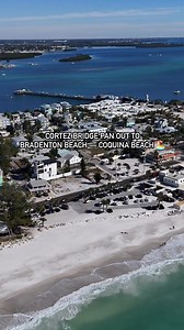 From Cortez bridge pan out to south of Bradenton Beach — Cortez and Coquina Beach. #ami #island #islandlife #beach #fyp #florida | Loida R Marzke