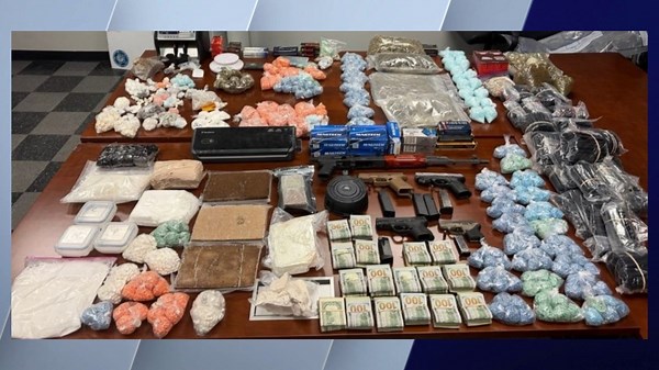 More than $4M in drugs, guns and cash seized in Chicago-area bust, convict arrested